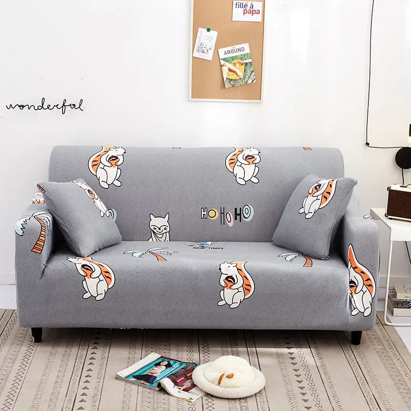 Loveseat Covers Stretchable Pet-Friendly LUMIERA Squirrel-Pillow