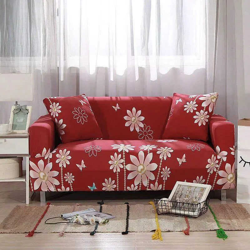 Loveseat Covers Stretchable Polyester ELANCIER