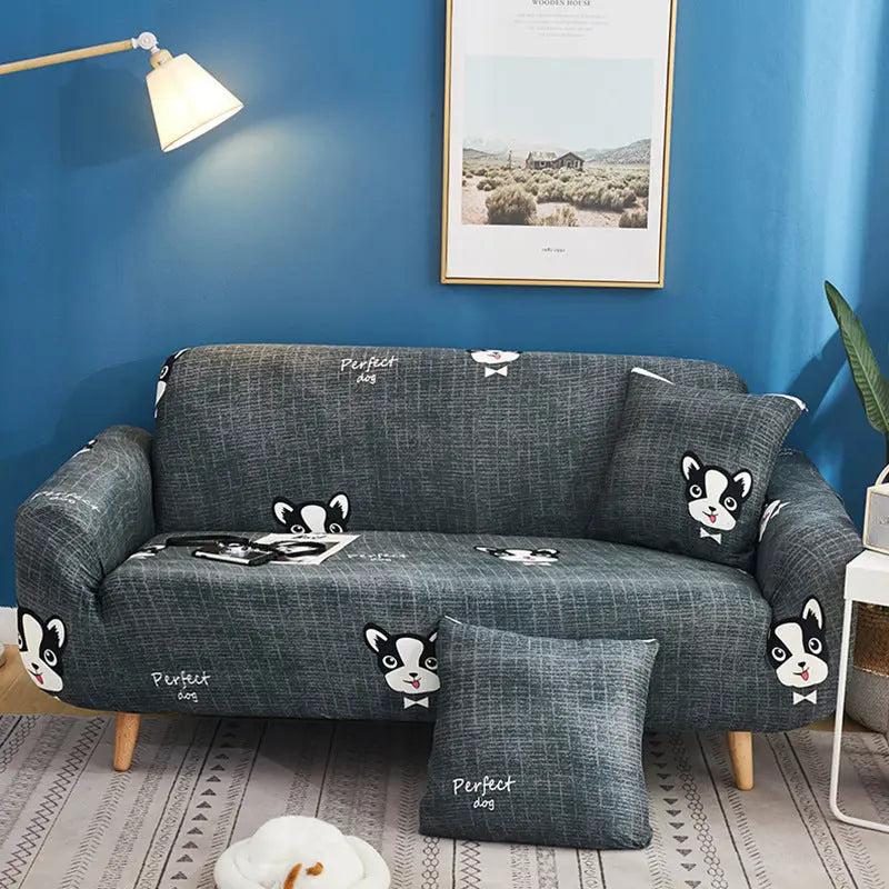 Loveseat Covers Stretchable Polyester TENDREO 10 style-XL
