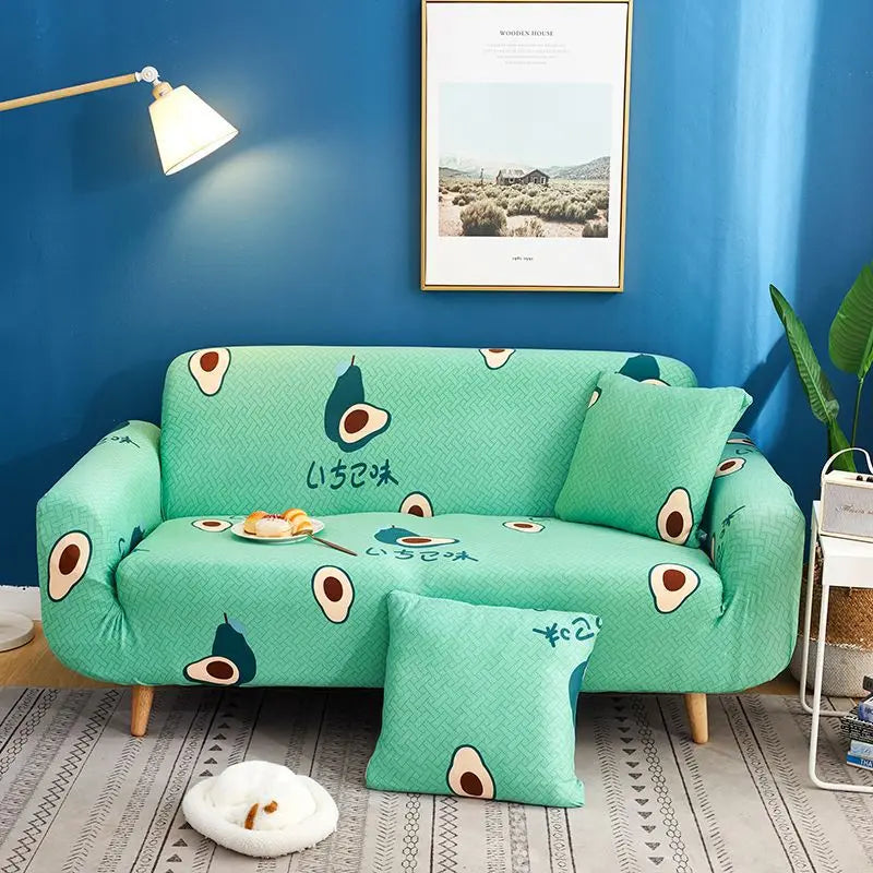 Loveseat Covers Stretchable Polyester TENDREO 16 style-S