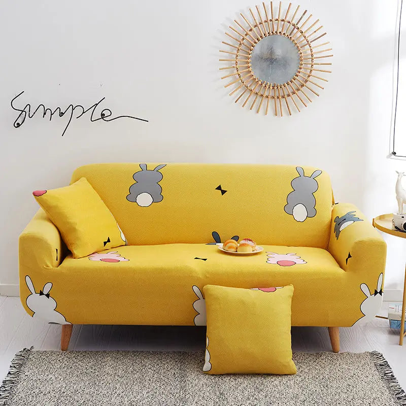 Loveseat Covers Stretchable Polyester TENDREO 17 style-S