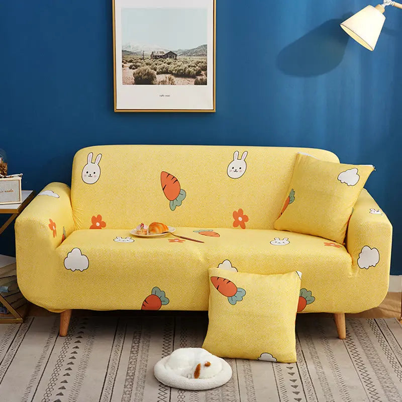 Loveseat Covers Stretchable Polyester TENDREO 2 style-S