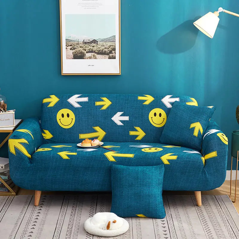 Loveseat Covers Stretchable Polyester TENDREO 3 style-S