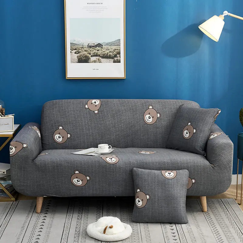 Loveseat Covers Stretchable Polyester TENDREO 4 style-XL
