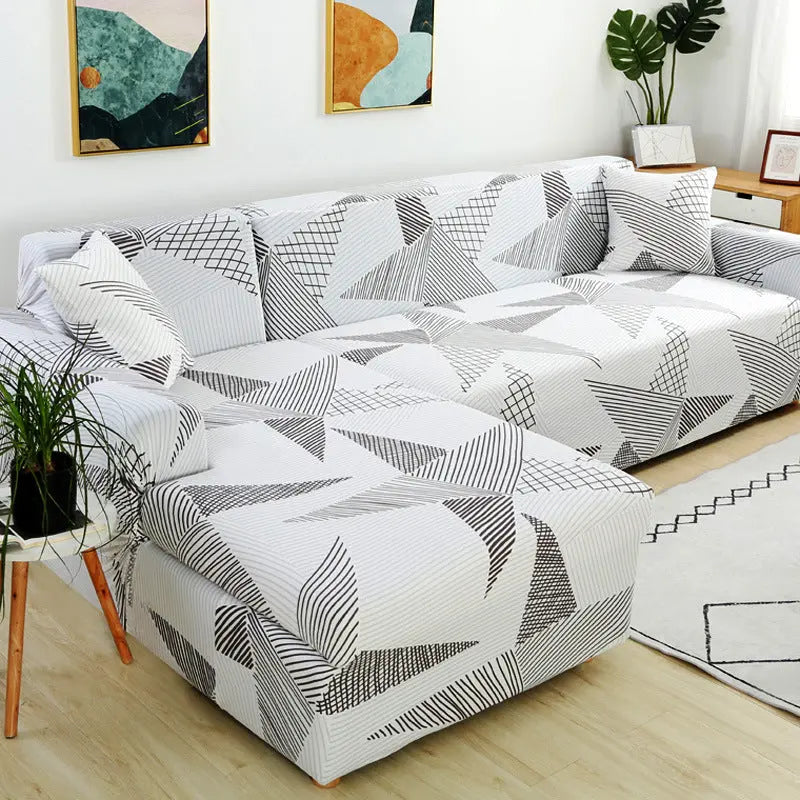 Loveseat Covers Stretchable Printed CHERIEA