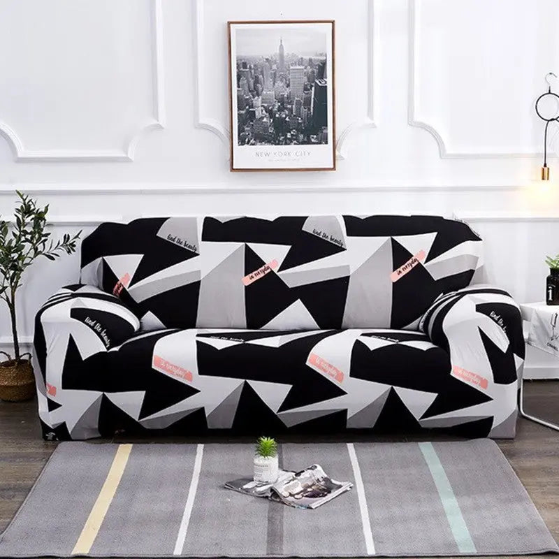 Loveseat Covers Stretchable Washable ELISÉA K209-3seater