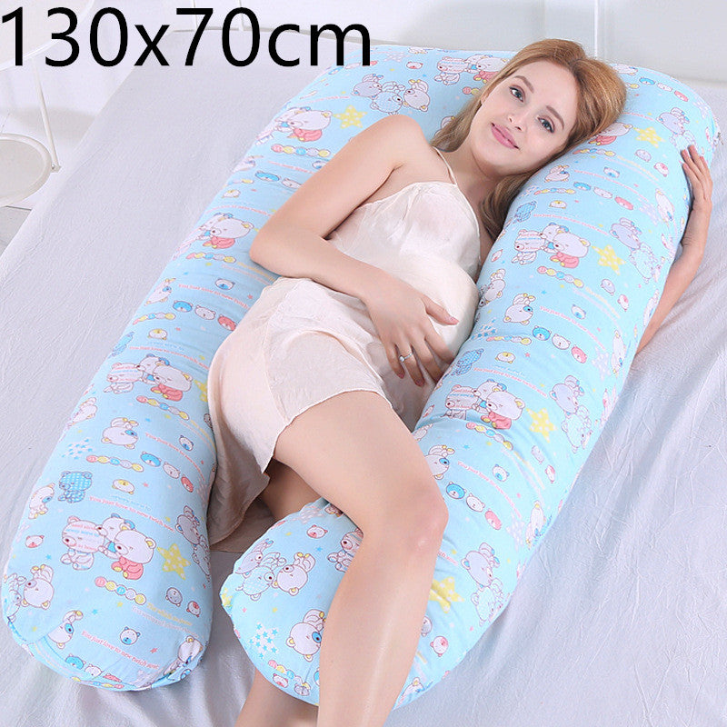 Maternity Body Pillow Cotton Comfort LUNELLE Bear 130x70cm