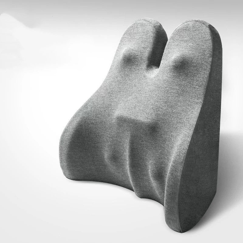 Memory Foam Lumbar Support Élania Light grey strap-1PC