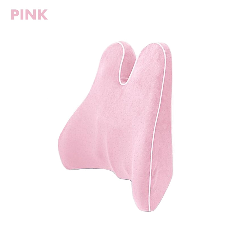 Memory Foam Lumbar Support Élania Pink-1PC