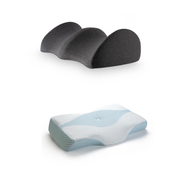 Memory Foam Pillow Cotton Butterfly AURELIA C set-40x60x10cm