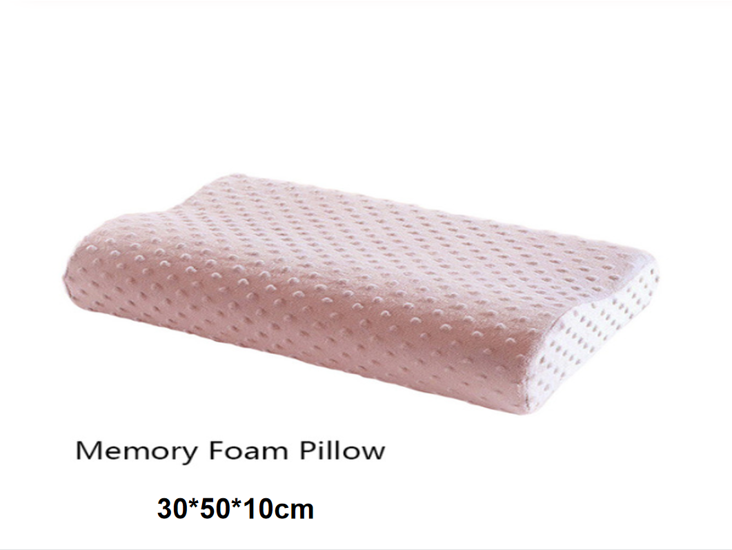 Memory Foam Pillow Ergonomic Contour LUMIERA Pink