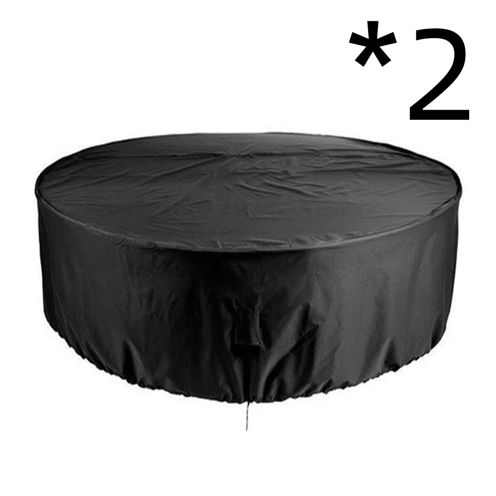 Outdoor Round Table Cover Waterproof LUCINE 120X75cm-2PCS