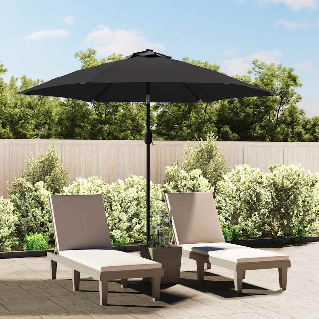 Parasol Replacement Cover UV-Guard Polyester LUCIE Black