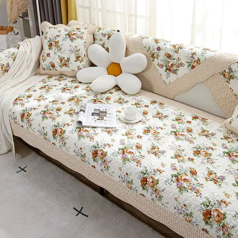 Pet Protection Cover Anti-Scratch Luneva Elegant Small Flower-70x70cm