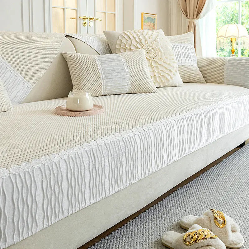 Pet Protection Cover Chenille Cozy LUMIEREX Beige-70x120cm