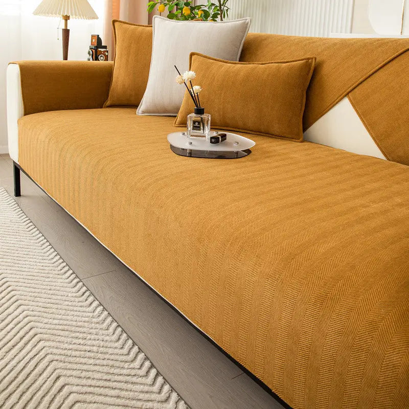 Pet Protection Cover Chenille Minimalist LUMIELA Orange-90x240CM