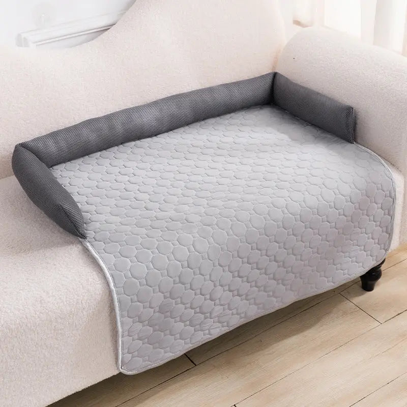 Pet Protection Cover Cooling Ice-Silk GLACÉO Dark Gray-75x75cm
