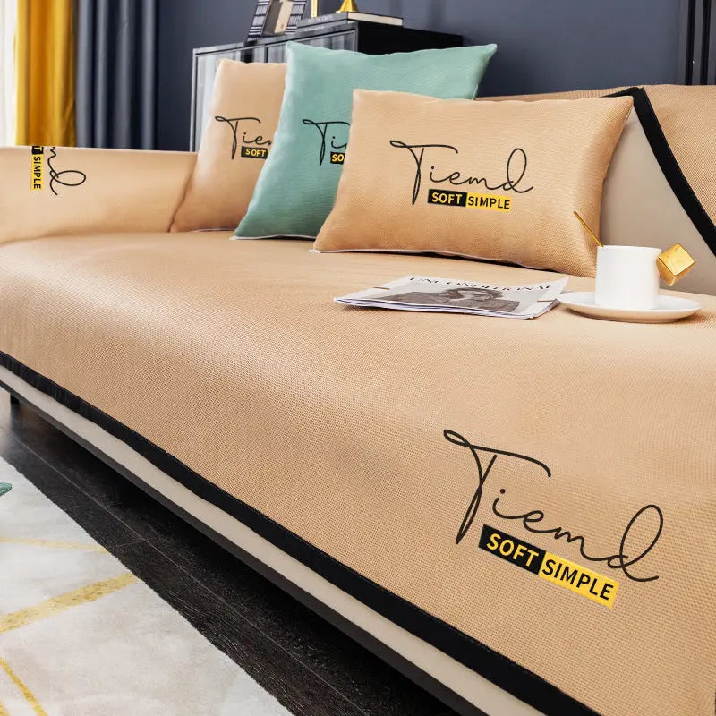 Pet Protection Cover Cooling Non-Slip RIVANE Khaki-30x50 pillowcase