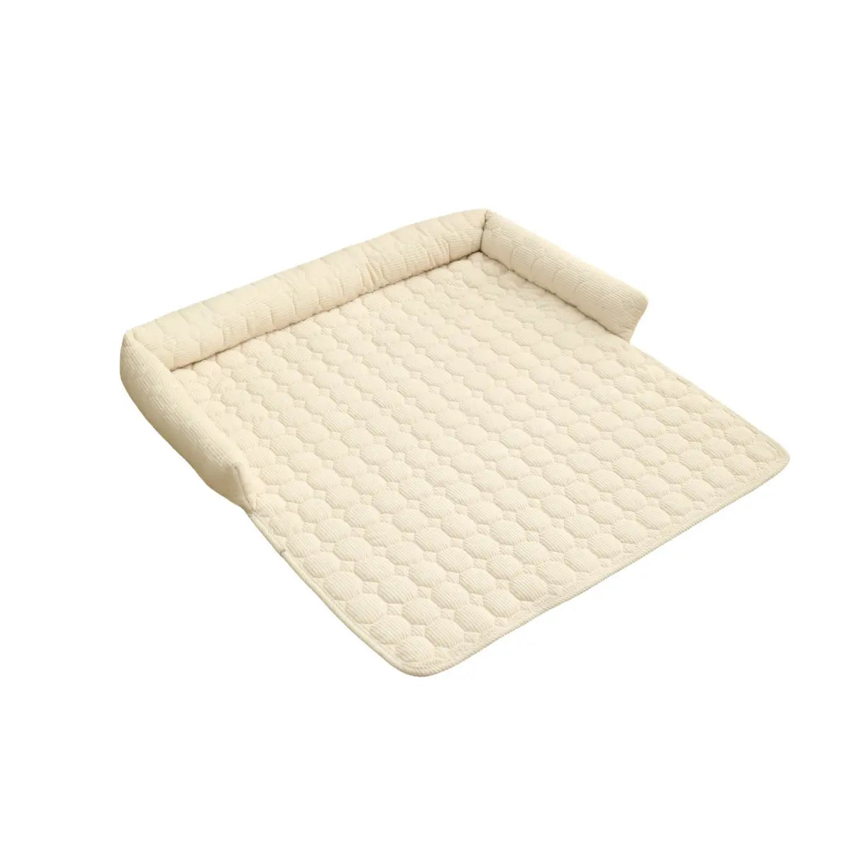 Pet Protection Cover Corduroy Calming Nuvella Beige