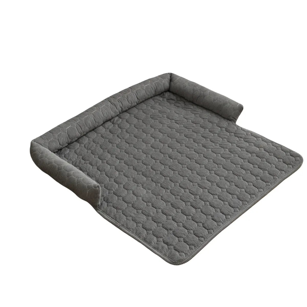 Pet Protection Cover Corduroy Calming Nuvella Dark gray