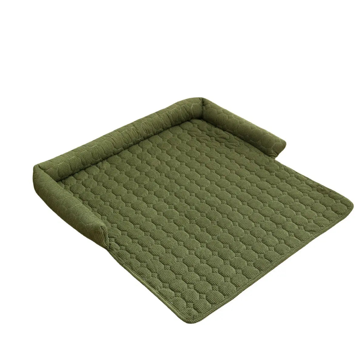 Pet Protection Cover Corduroy Calming Nuvella Dark green