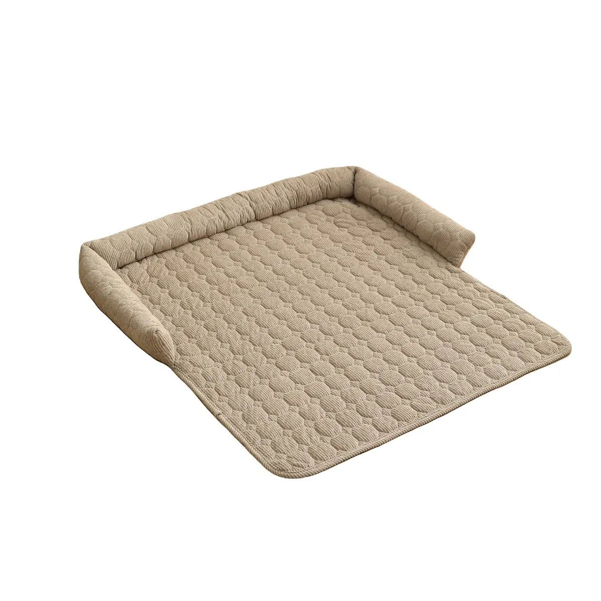 Pet Protection Cover Corduroy Calming Nuvella Khaki