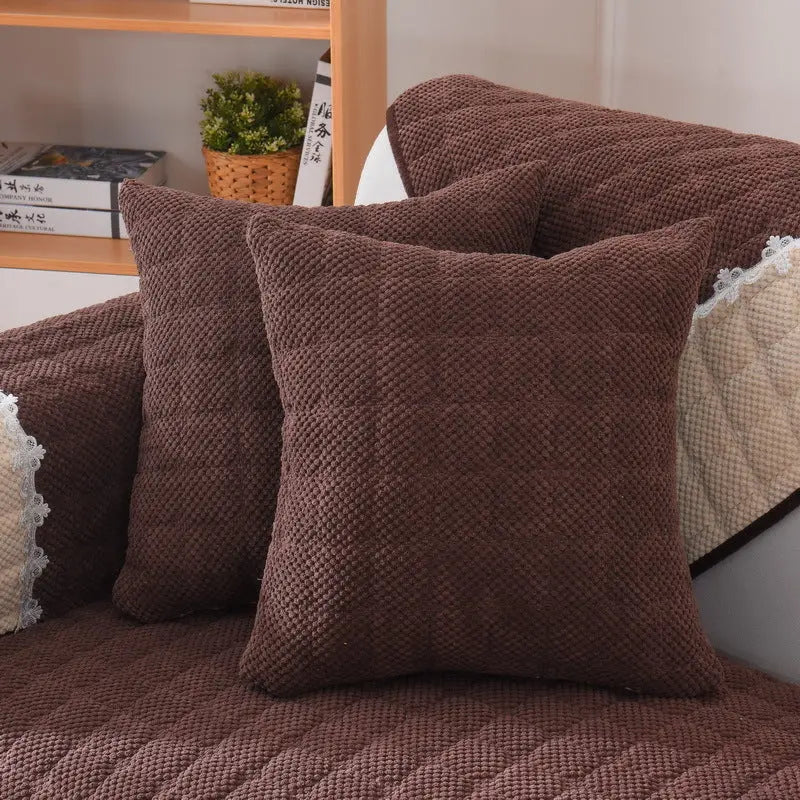 Pet Protection Cover Corduroy Cozy LUMIÈRE Coffee-90x120cm