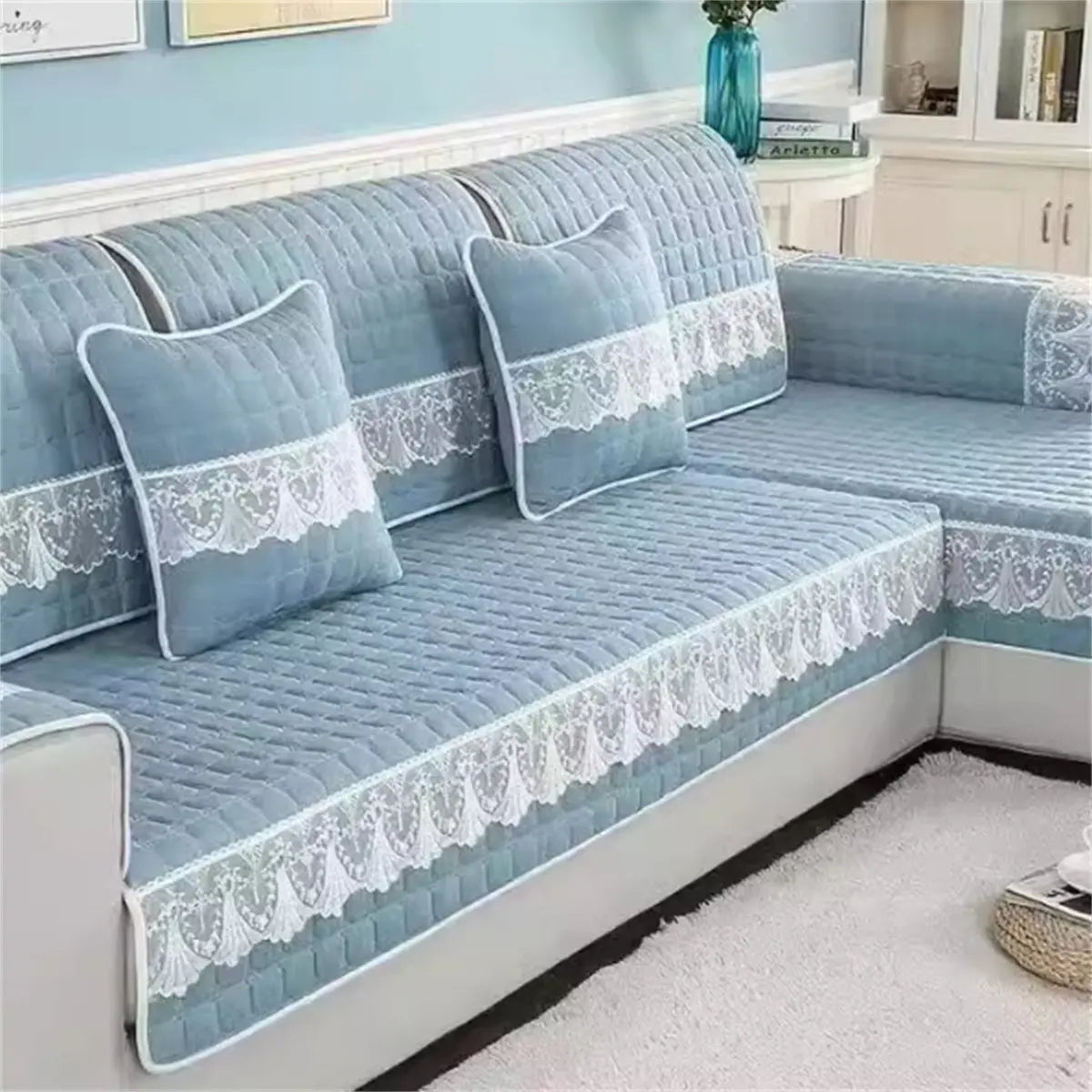 Pet Protection Cover Cotton Non-Slip CHERIE Jingya blue-90x120cm