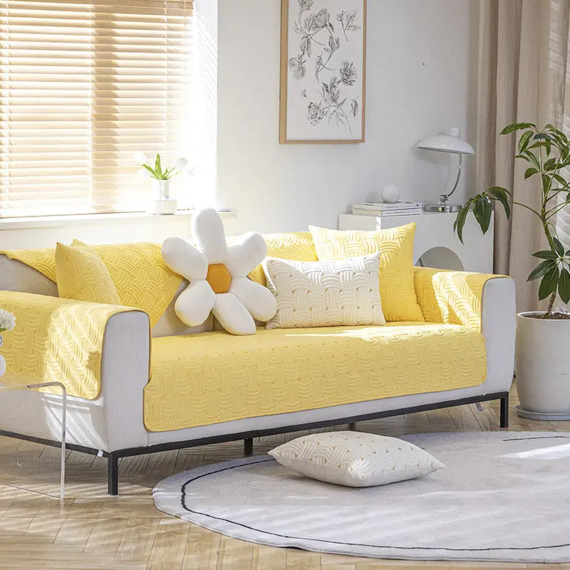 Pet Protection Cover Cotton Non-Slip LUMIEREE Pursuing A Dream Yellow-110X110CM