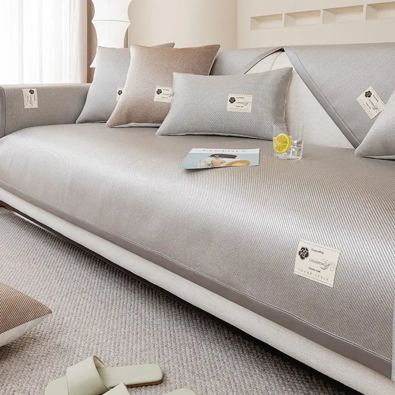 Pet Protection Cover Ice-Silk Cooling VIVANE Gray-70x160cm