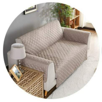 Pet Protection Cover Pet-Friendly Lavable Mignoné Loveseat-Grey