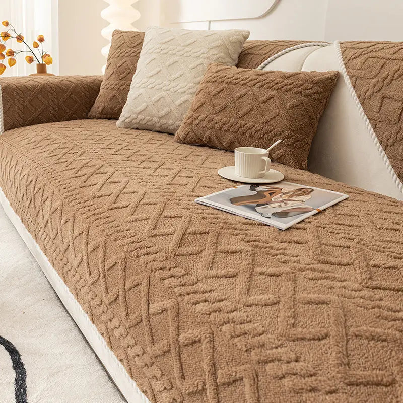 Pet Protection Cover Plush Anti-Slip CHERIEA 1 Style-70x70cm