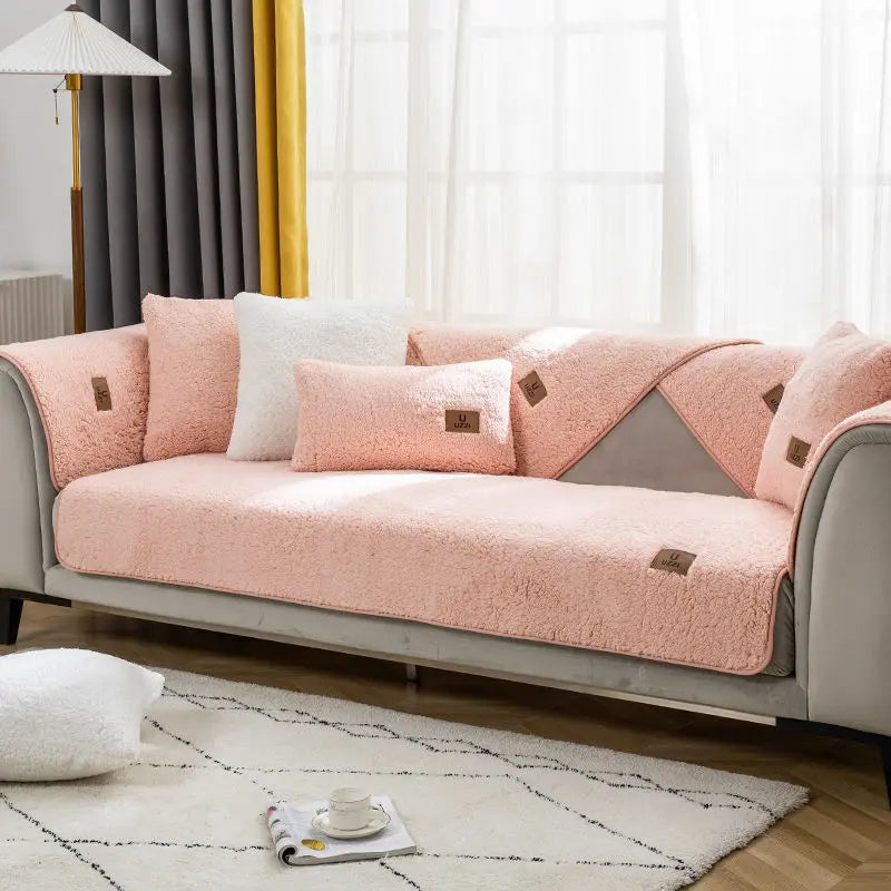 Pet Protection Cover Plush Cozy LAMINA Pink-90X160CM