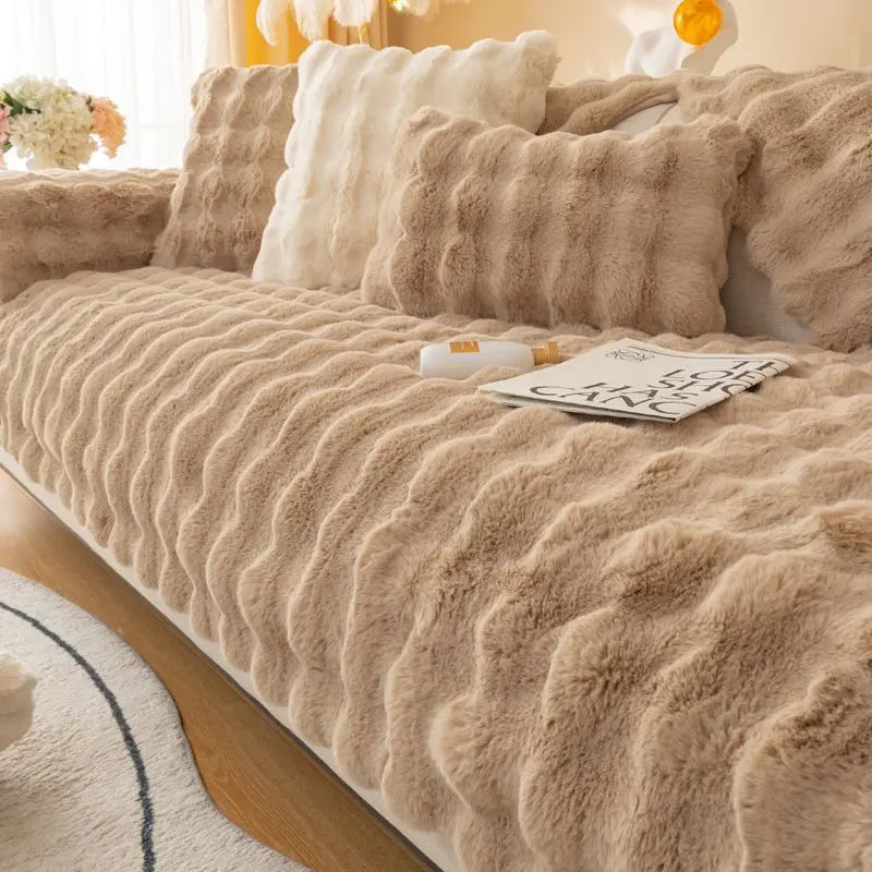 Pet Protection Cover Plush Cozy LAPINEA Coffee-110X110cm