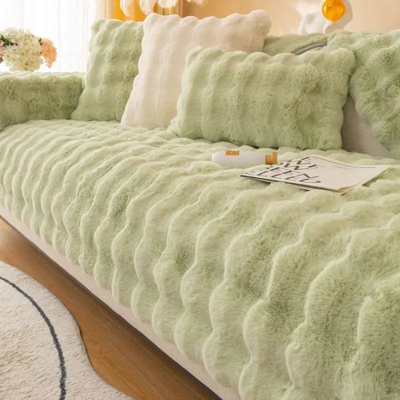 Pet Protection Cover Plush Cozy LAPINEA Green-110X110cm