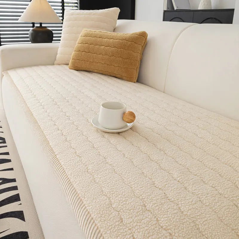Pet Protection Cover Plush Cozy LUMIERE Beige And Soft-70×150cm