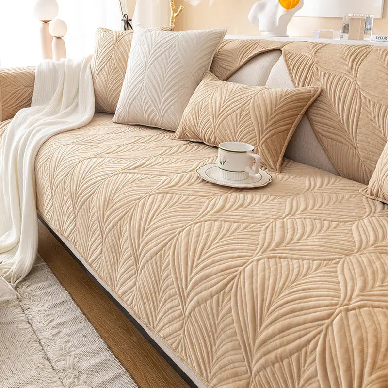 Pet Protection Cover Plush Non-Slip LUMIÈRE Camel-110x180CM