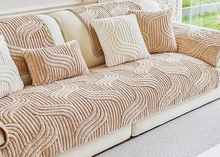 Pet Protection Cover Velvet Non-Slip LUMINEA brown-110x110cm