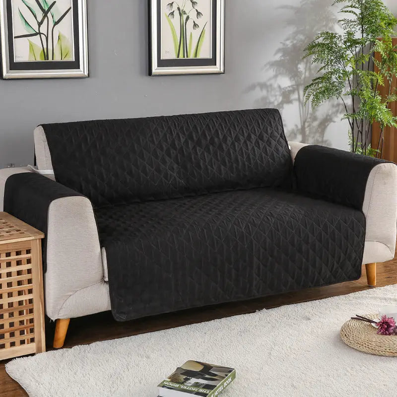 Pet Protection Cover Waterproof Modern VIVANE Black-190x196cm