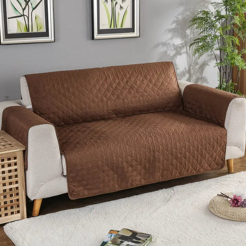 Pet Protection Cover Waterproof Modern VIVANE Coffee-190x196cm
