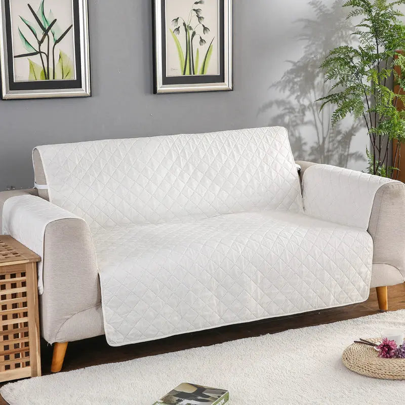 Pet Protection Cover Waterproof Modern VIVANE Creamywhite-130x196cm
