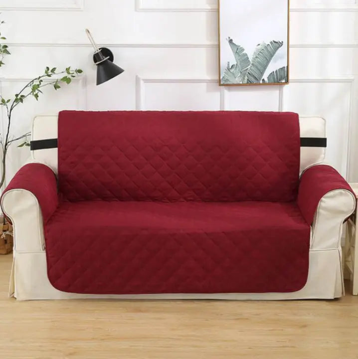 Pet Protection Cover Waterproof Modern VIVANE Wine red-190x279cm