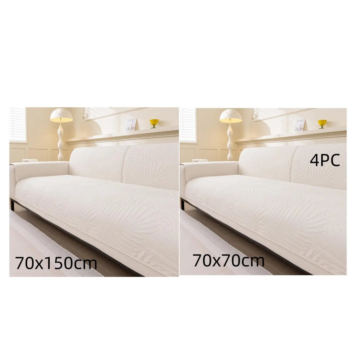 Pet Protection Cover Waterproof Non-Slip FLEUREL Beige-Set1