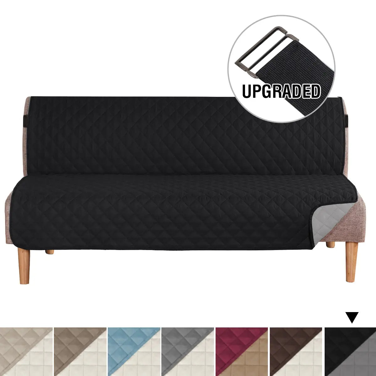 Pet Protection Cover Waterproof Non-Slip LAVOIE Black-FUTON