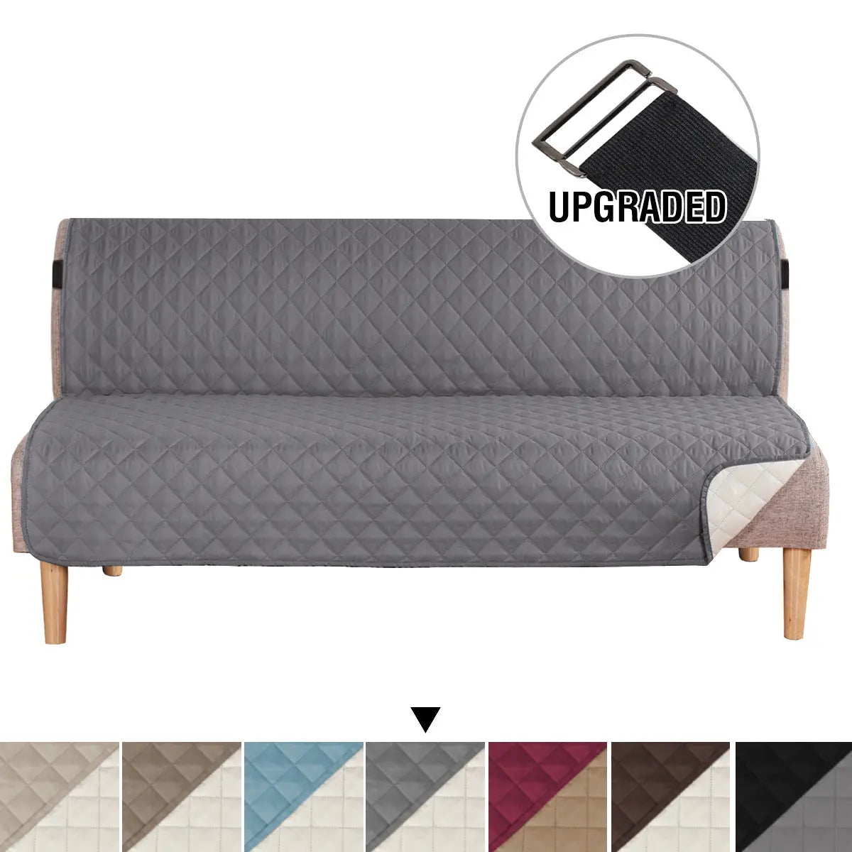 Pet Protection Cover Waterproof Non-Slip LAVOIE Gray-FUTON