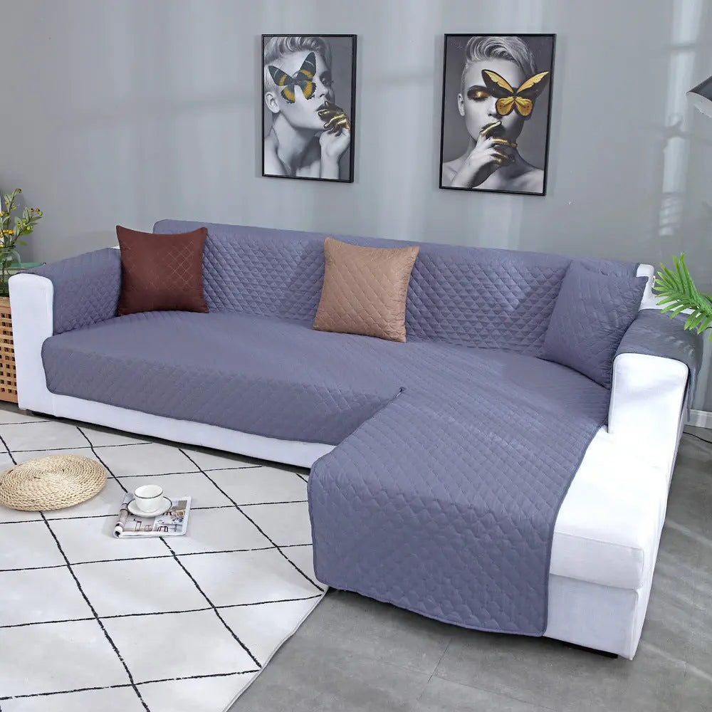 Pet Protection Cover Waterproof Quilted CHERIE Sofa cover grey-Royal concubine piece 200x270c