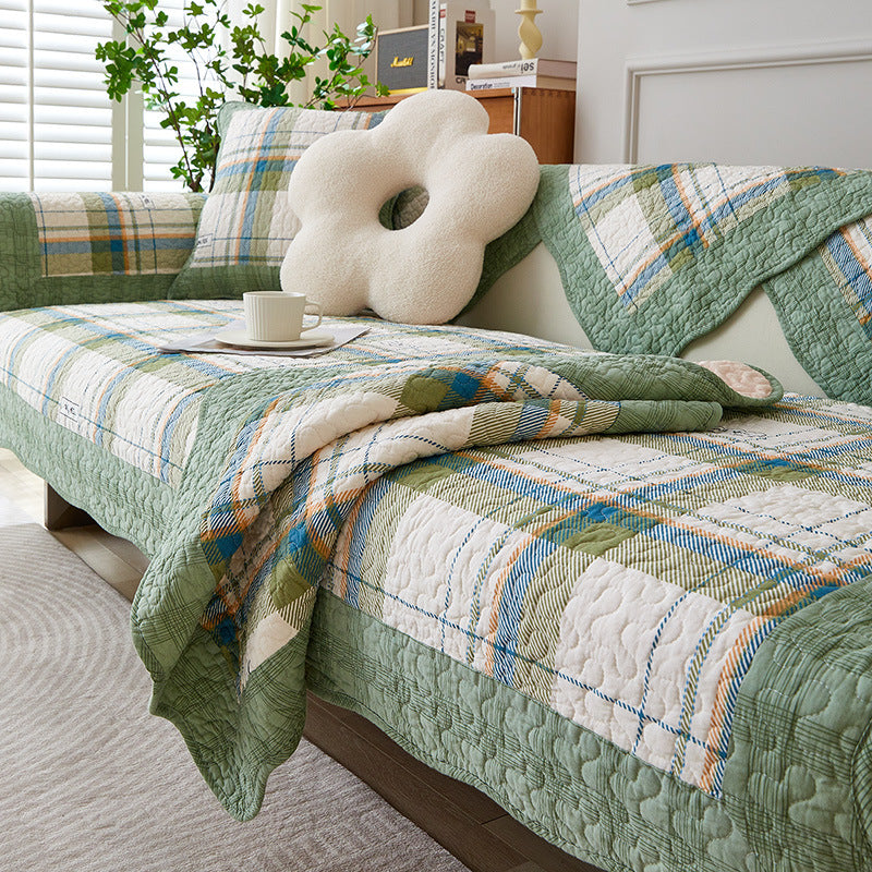 Pet Throw Anti-Scratch Sofa Cover LUMIELA Grid-70x150cm