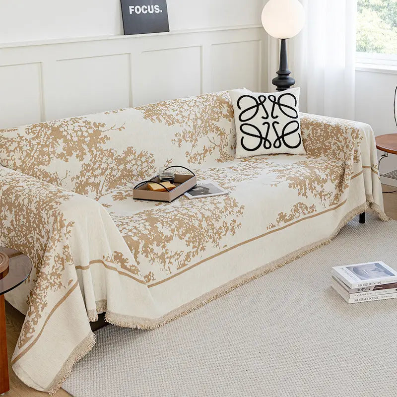 Pet Throw Chenille Non-Slip Luneva Yb Bayberry Khaki-180x300cm