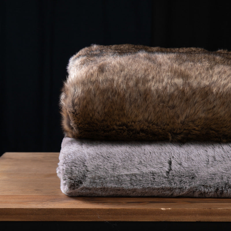Pet Throw Faux Fur Cozy LUMIERE