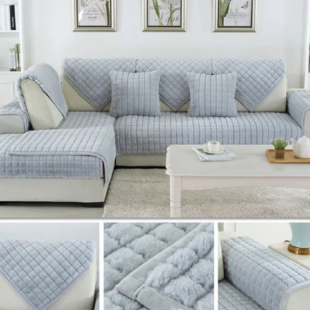 Pet Throw Plush Protective LUMIEREZ Blue gray-90X160cm